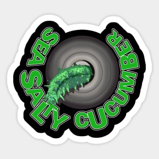 Sea Salty Cucumber Sticker